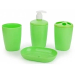 Набор аксессуаров для ванной комнаты Aqua (салатный)