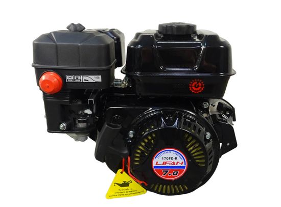 Двигатель бензиновый "LIFAN" 170FD-R (7 л.с., эл стартер, катушка 7 А)