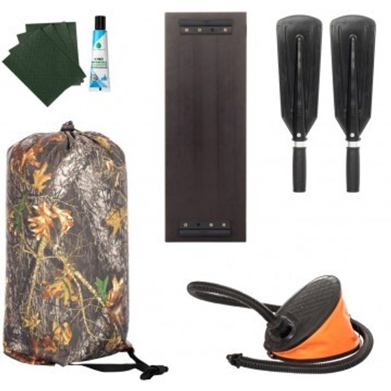 Лодка Тонар Бриз 190 (гребки + жесткое сиденье) зеленый