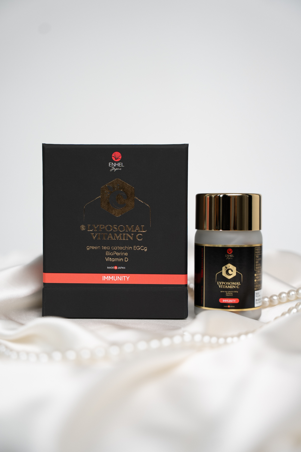 Витаминный комплекс для иммунитета Enhel Japan Lyposomal Vitamin C