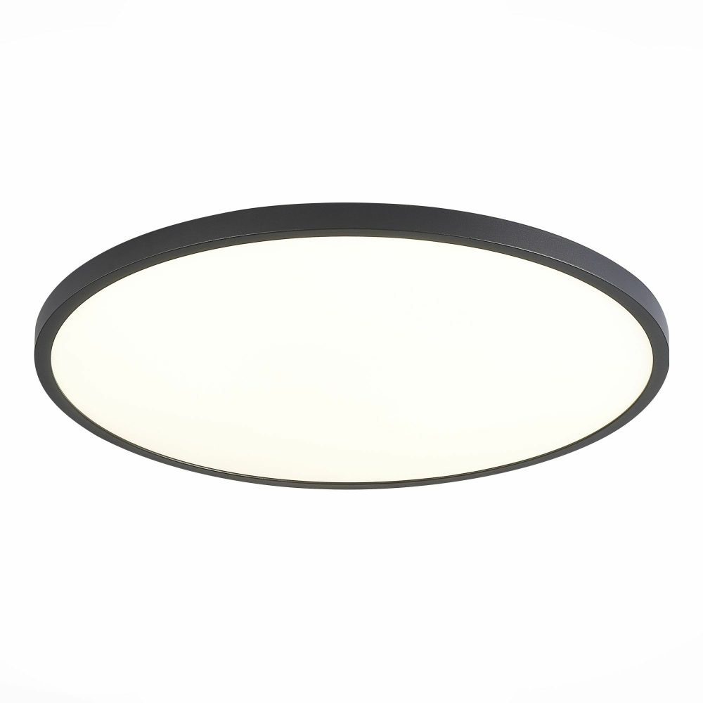 ST601.442.18 Светильник потолочный Черный LED 1*18W 4000K 1 620Lm Ra&gt;90 120° IP20 D225xH25 220V