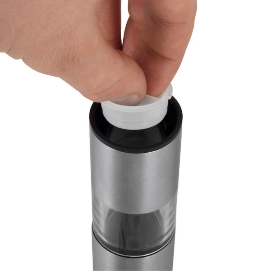 Набор для специй мельница и солонка на подставке Kamille КМ-7052