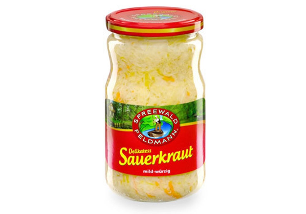 Капуста квашенная белокочанная Spreewald Feldmann, 720мл