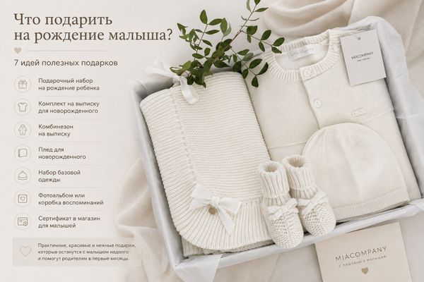 Что подарить на рождение малыша: 7 идей полезных подарков Что подарить на рождение малыша: 7 идей полезных подарков