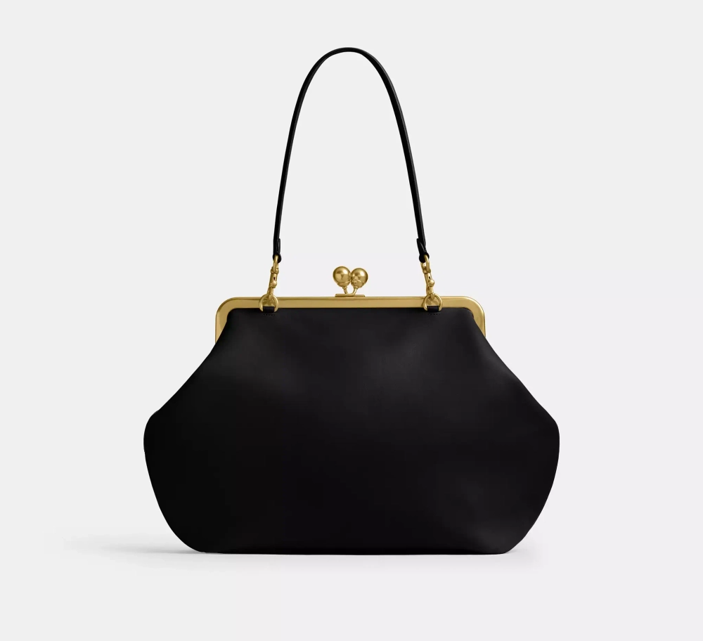 COACH Сумка Kisslock, черный