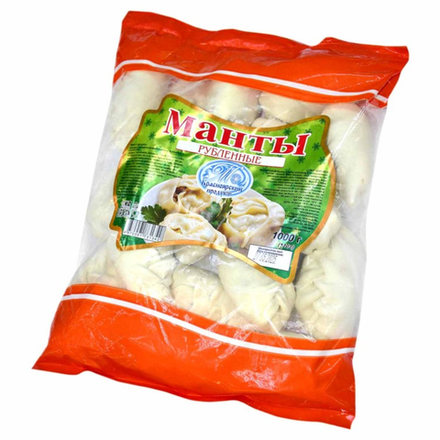 Манты рубленные Красноярский продукт 1000 гр