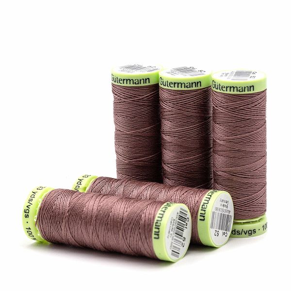 Нитки отделочные Gutermann Top Stitch 30 (30 метров), 5 кат. | 052 старая роза