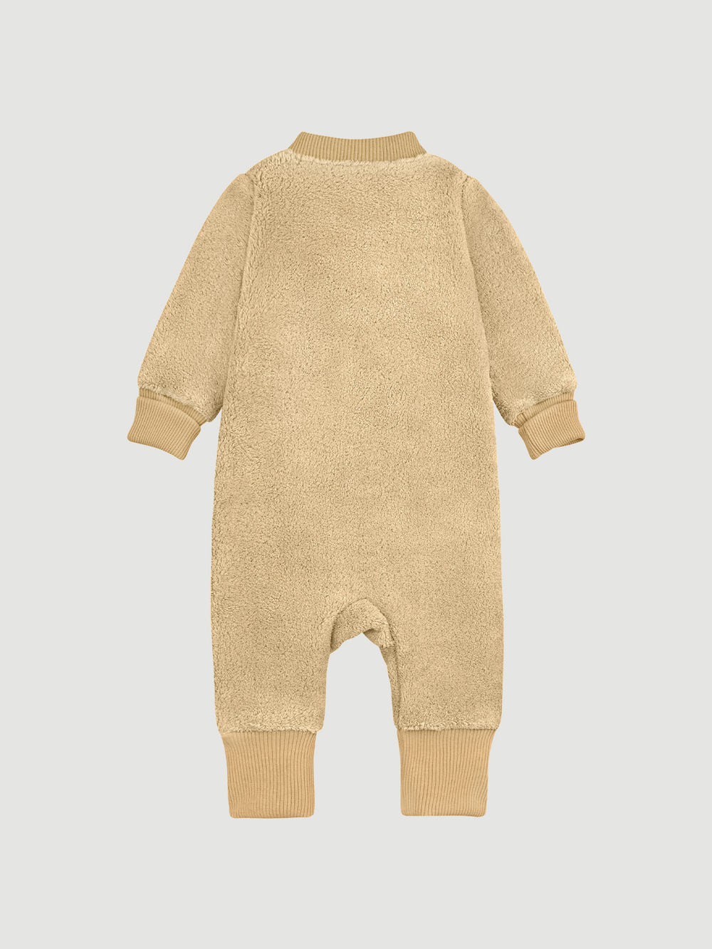 Утеплённый комбинезон Mjölk Beige, на манжетах