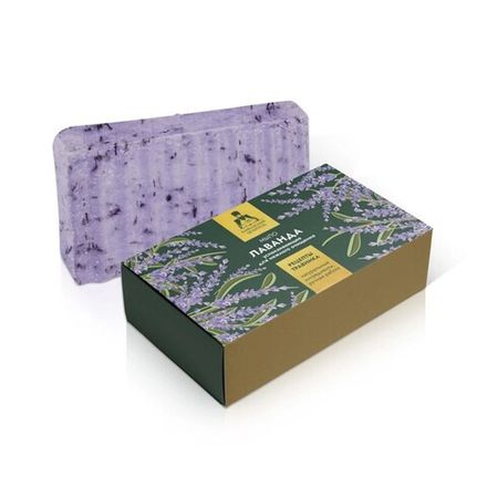 Мыло "Лаванда", картон, 100 г, "Кавказский целитель"