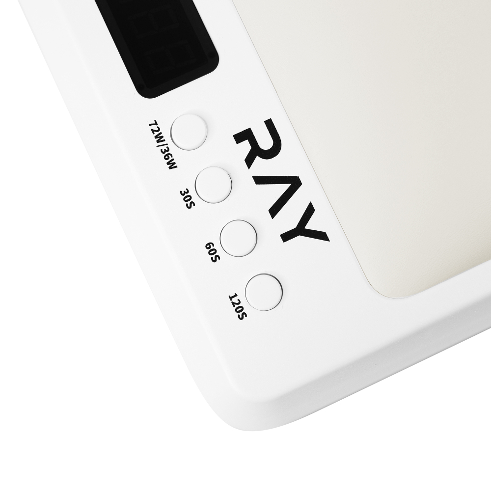 Лампа для сушки ногтей модель: MASTER марка: RAY c функцией 72/36