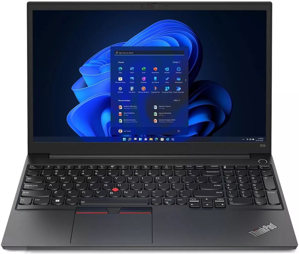 Lenovo ThinkPad E15 Gen 4 (21ED0082PB) 15.6&quot; FHD IPS/Ryzen 5 5625U/8GB/SSD512GB/Radeon Graphics/Fingerprint/Backlit/Win11Pro/Black