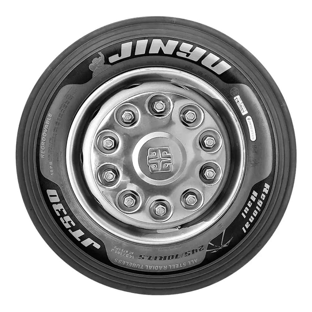 Шина 235/75R17,5 18 143/141 J TL JT530 JINYU Прицепная.