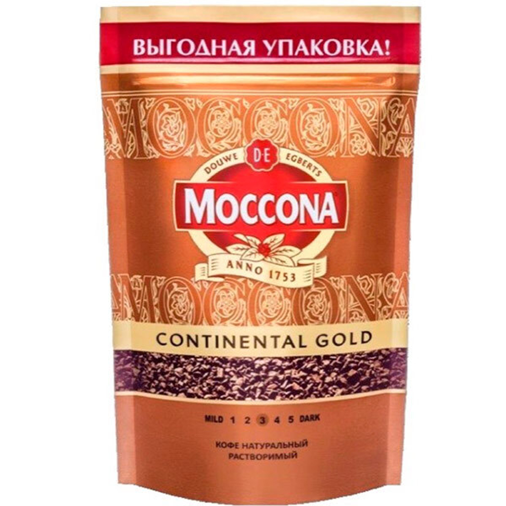 купить Кофе растворимый Moccona Continental Gold, 140 г пакет (Моккона)