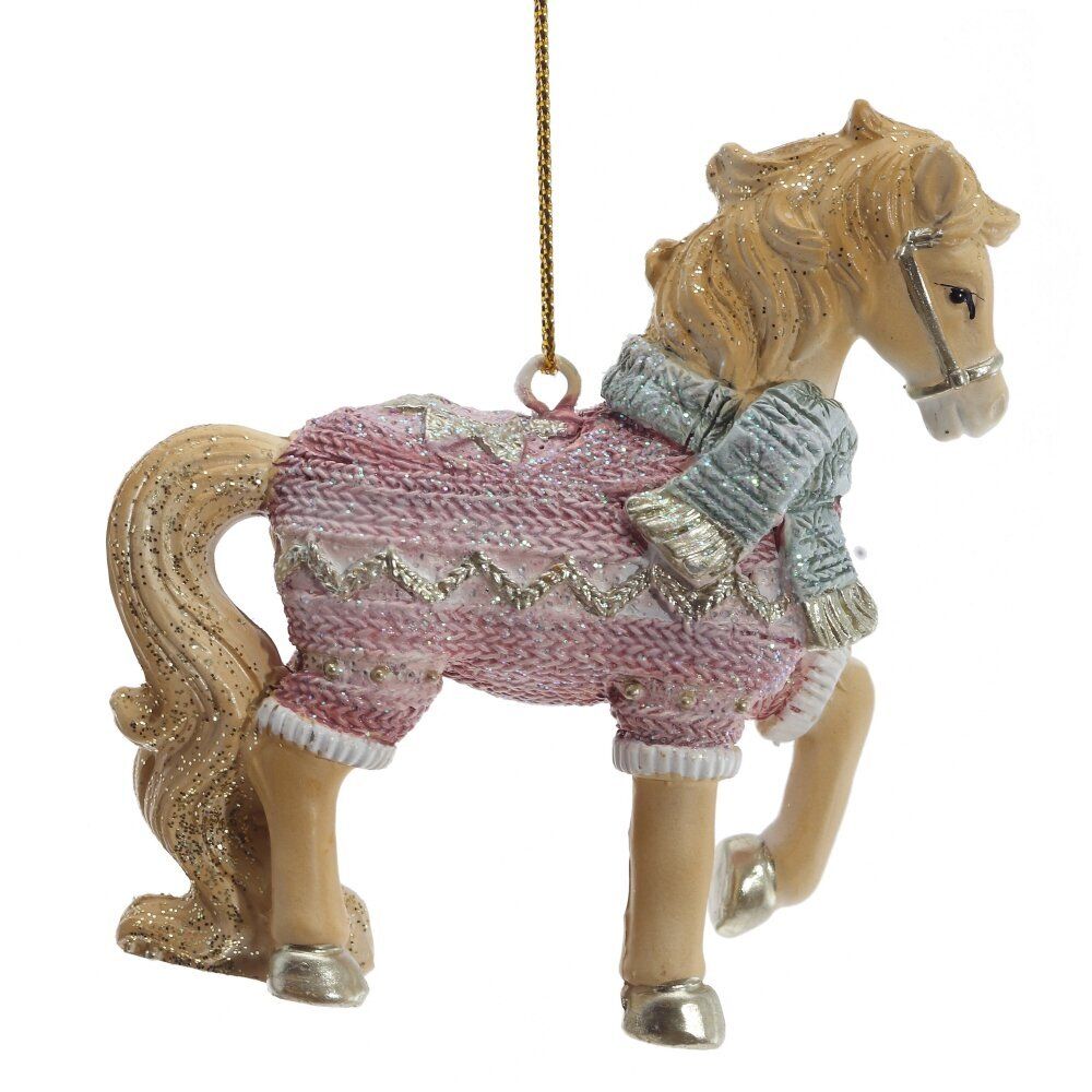 GAEM Фигурка декоративная подвесная "Лошадка", L7 W2,5 H8 см