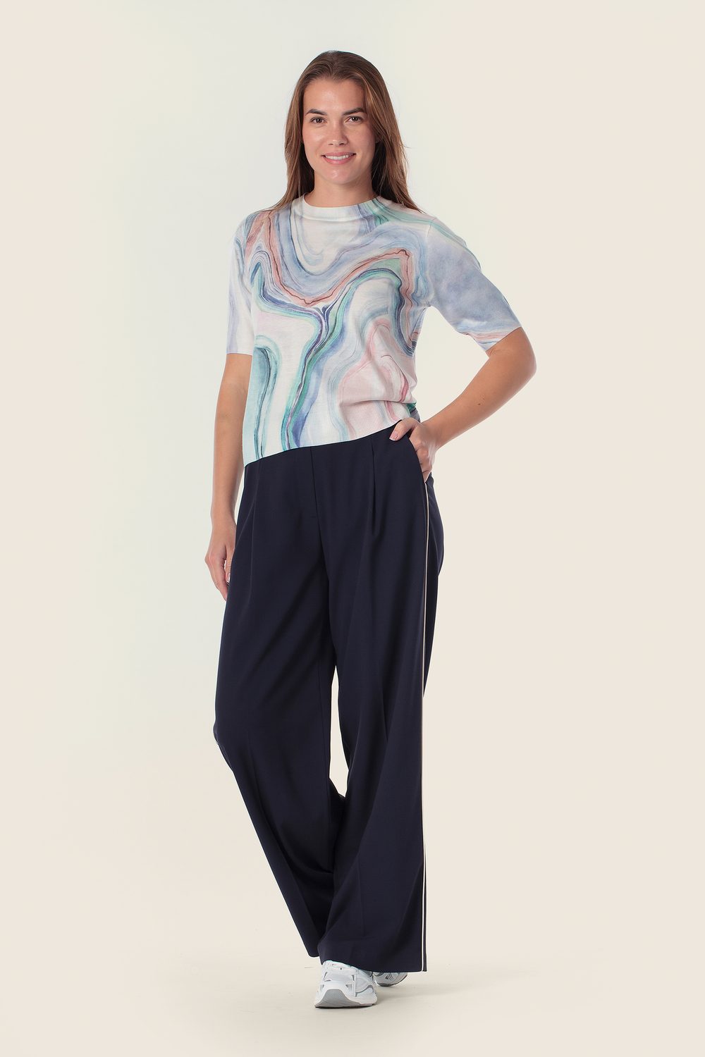 Джемпер с шерстью