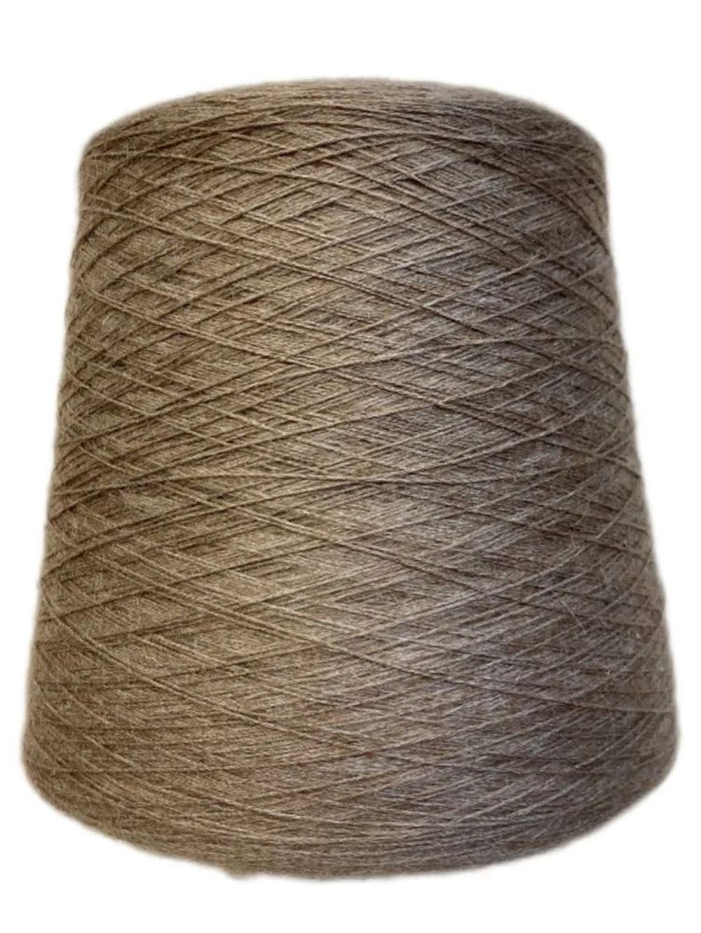Пряжа бобинная Италия 245 г / 1592 м,(100г-650м) 50% кашемир 50% крапива, тонкая нить для вязания, премиальная
