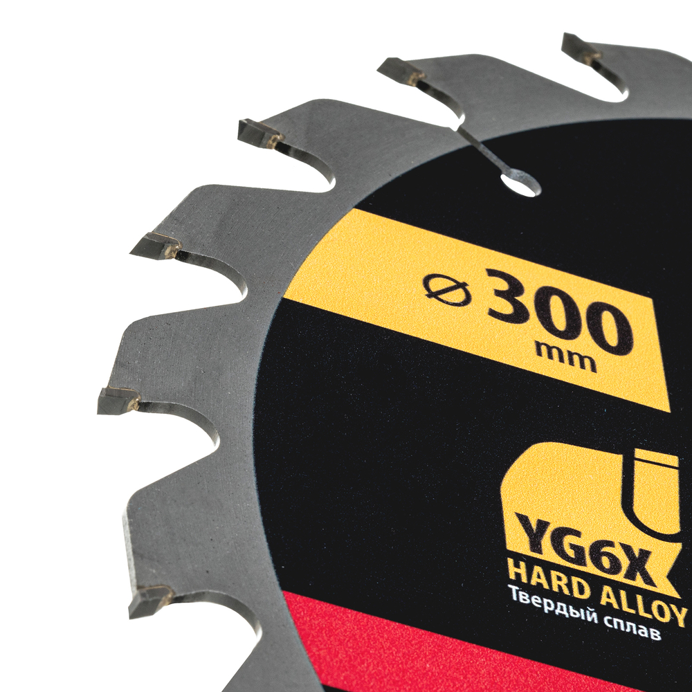 Пильный диск по дереву ф300 х 30 мм, 24 зубьев Denzel