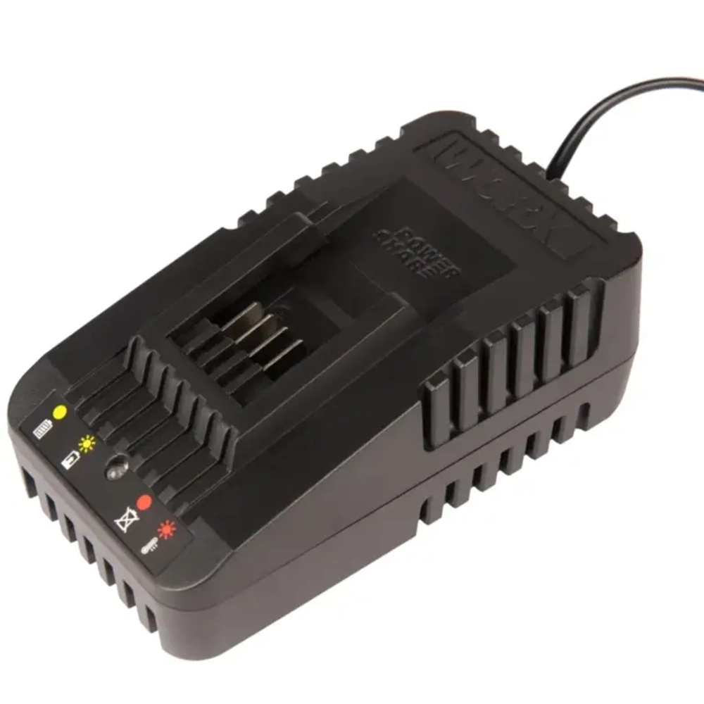 WORX WG543E 20В аккумуляторная воздуходувка бесщеточная (1 x 4 Ач, ЗУ) 42.5 м/с