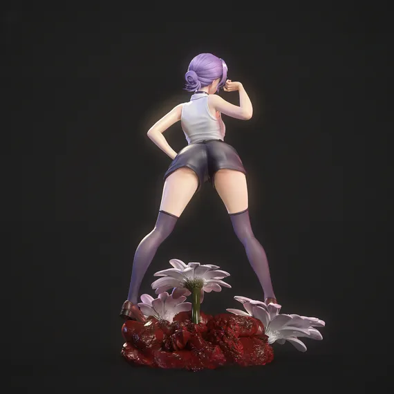 Reze flowers field - Chainsaw Man