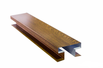 Стыковочная планка сложная под «БРЕВНО» 3 м (Print), шт.