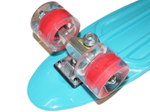 Скейт с наждачной декой: JY-S209-Г  (Голубой)