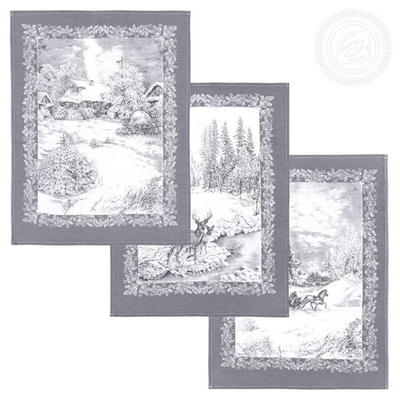 Набор полотенец из рогожки "Сочельник" нпкр.45.60 АРТ ДИЗАЙН 45*60