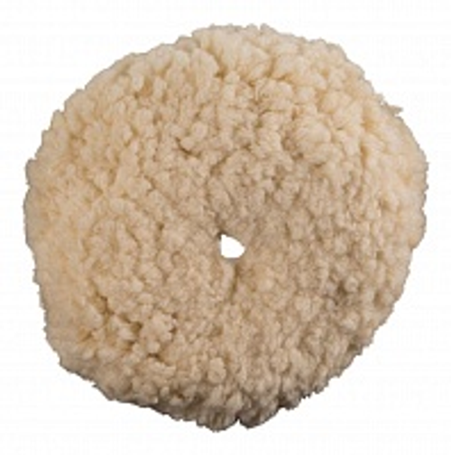 Круг полировальный мягкий шерстяной Soft Buff Rotary 203мм, Папаха Шерстяной круг полировальный Meguiars W4000 203 мм
