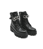 Кожаные ботильоны stivali Patrizia Pepe - черный(8Y0014 L011)