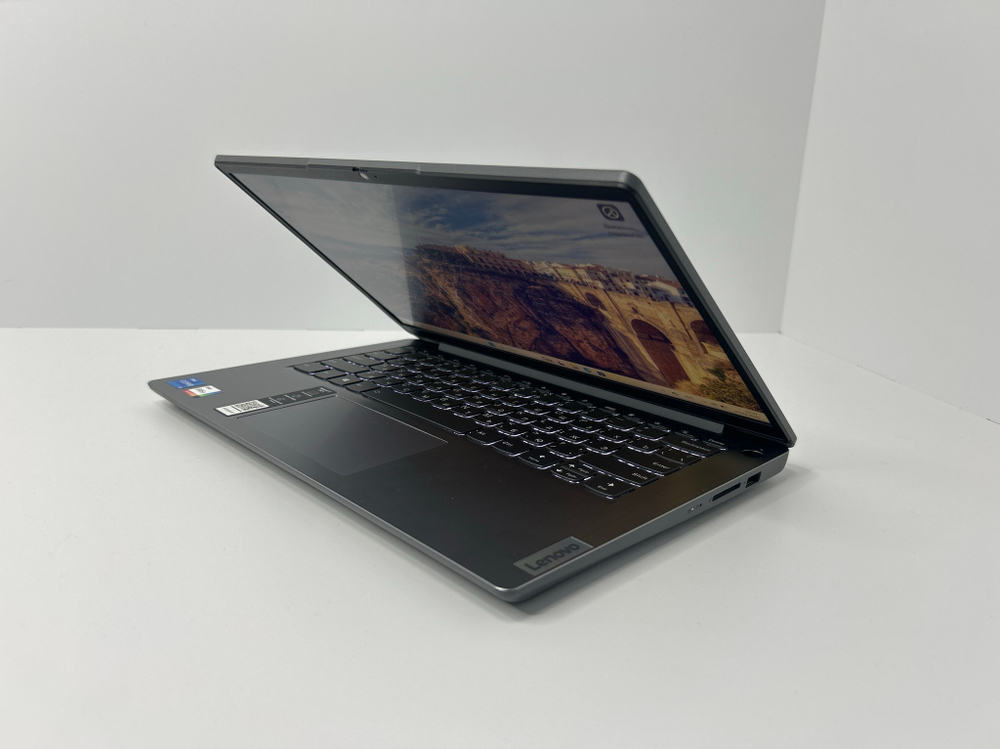 Ноутбук Lenovo IdeaPad 3 14ITL6 (82H7004URU) 14"/Intel Core i5 1135G7/RAM 8GB/SSD 512GB/Intel Iris Xe Graphics/1920*1080/IPS/Windows 11/Подсветка кл-ры: LED/Серый. Состояние: Уценка/ царапины на матрице