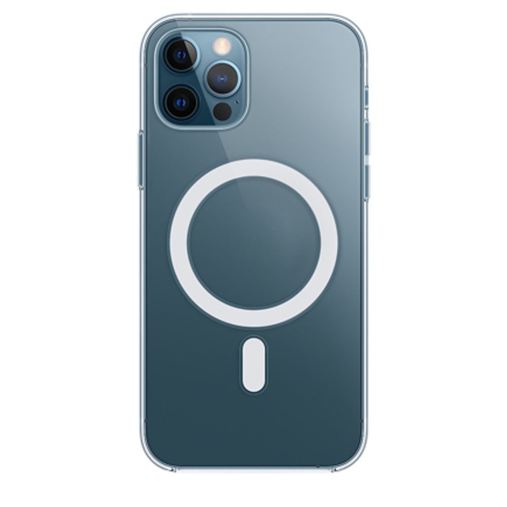 Прозрачный чехол с поддержкой MagSafe Apple Clear Case для iPhone 12 и 12 Pro