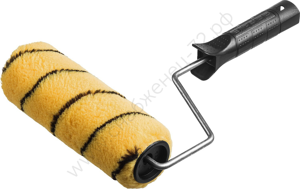 ЗУБР ДУАЛОН 40 мм, 180 мм, Малярный валик с ручкой, МАСТЕР (03518-18)