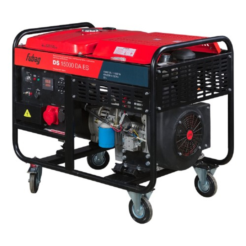 Генератор дизельный с воздушным охлаждением FUBAG DS 15000 DA ES с возможностью авт, открытая 646226