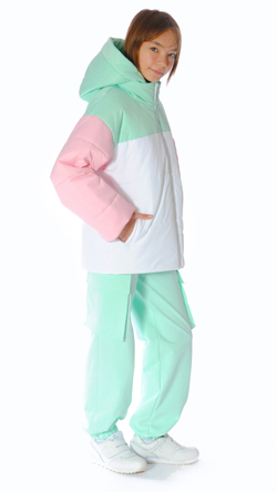 Куртка демисезонная для девочки 11-18 лет Милашка Сьюзи