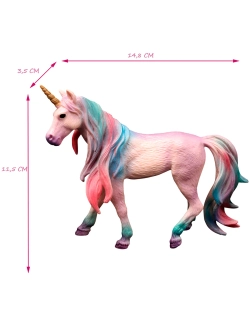 Набор фигурок животных Мир фэнтези Семья фиолетовых единорогов 2 шт