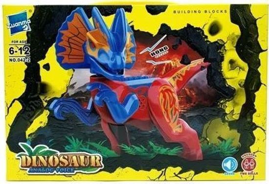 Конструктор динозавр со звуком