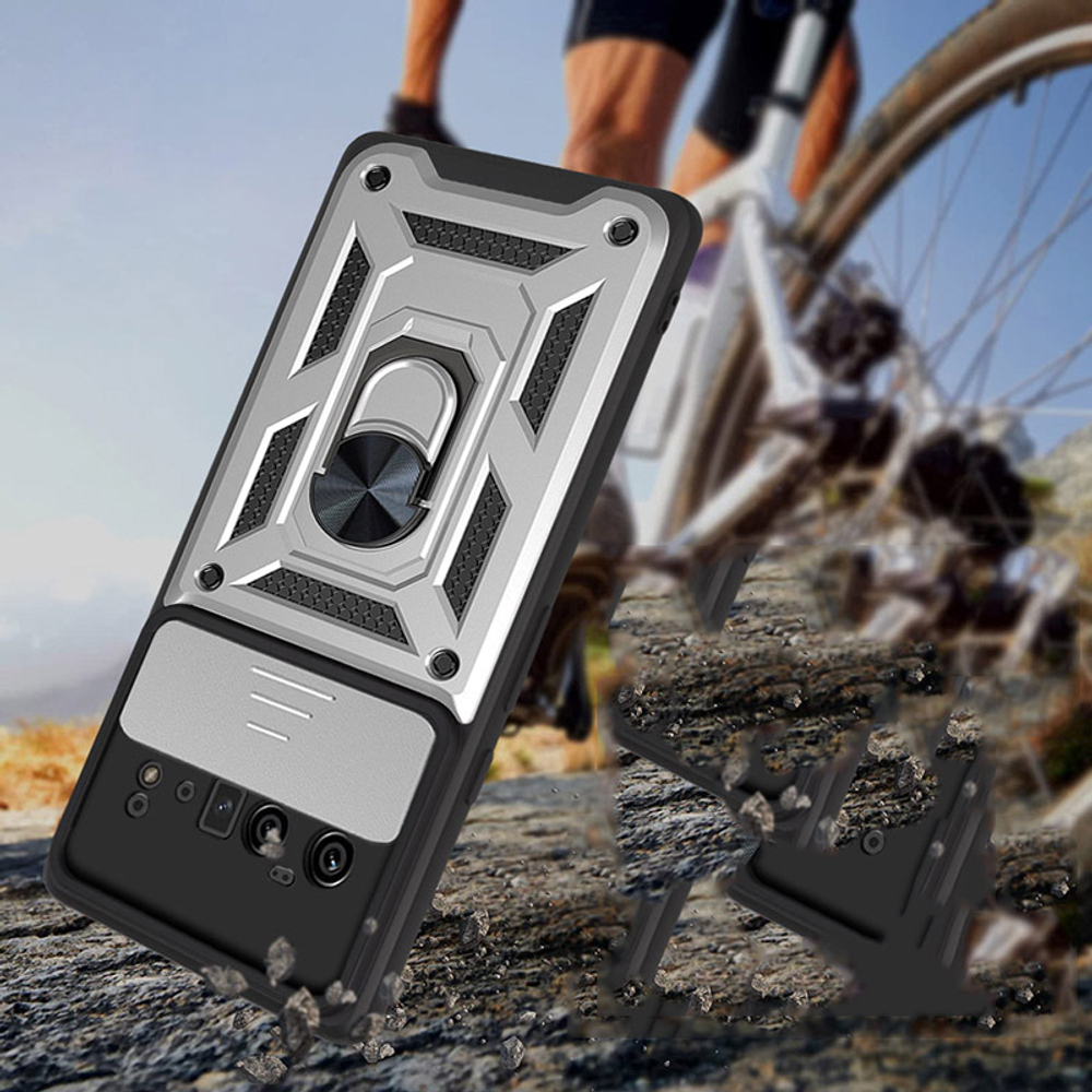 Чехол с кольцом Bumper Case для Google Pixel 6 Pro