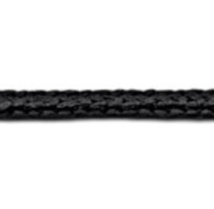 Шнур В-511 (5В 511), цв.черный, 5 мм, вязаный