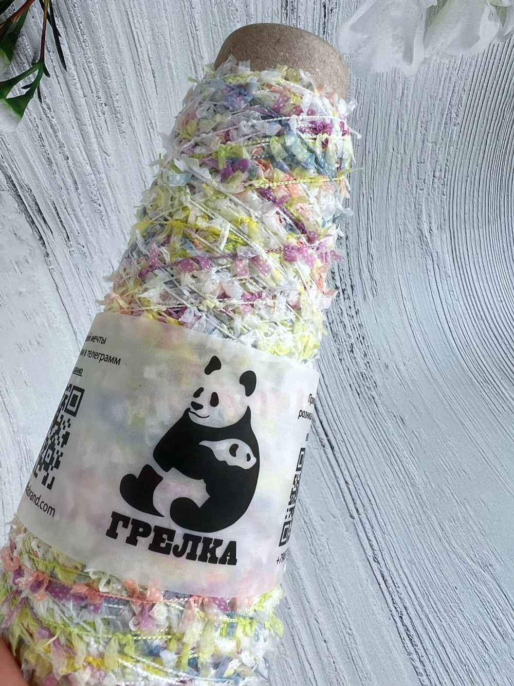 пряжа для вязания травка пушистая реснички