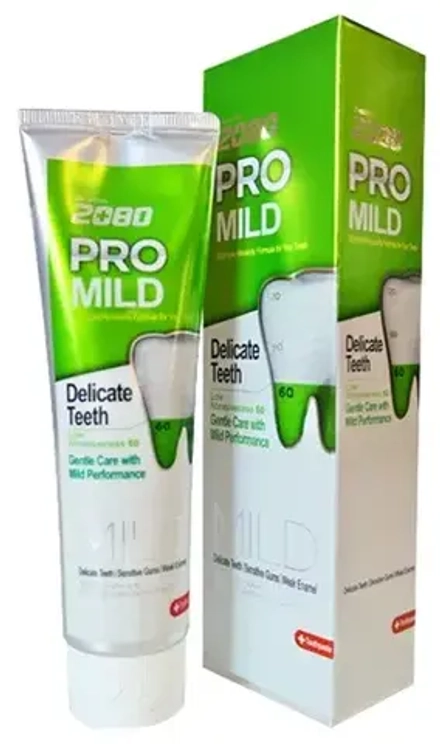 KeraSys Паста зубная 2080 Мягкая Защита для чувствительных зубов и десен, 125 гр