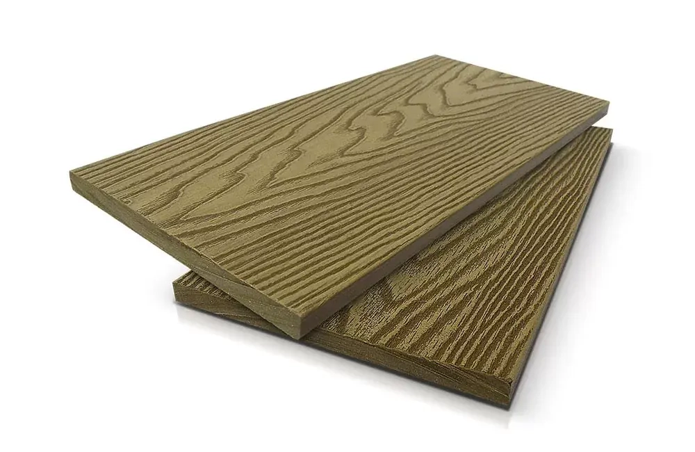 Универсальная доска ДПК Premium 140*10*3000мм Дуб (2-х сторонняя Текстура)