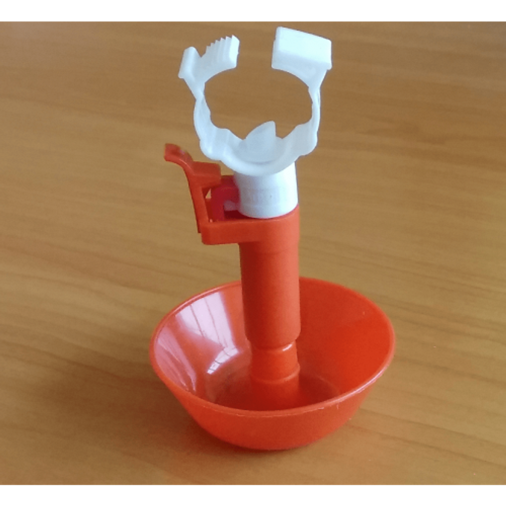 Чашечная поилка для цыплят (для ниппеля)