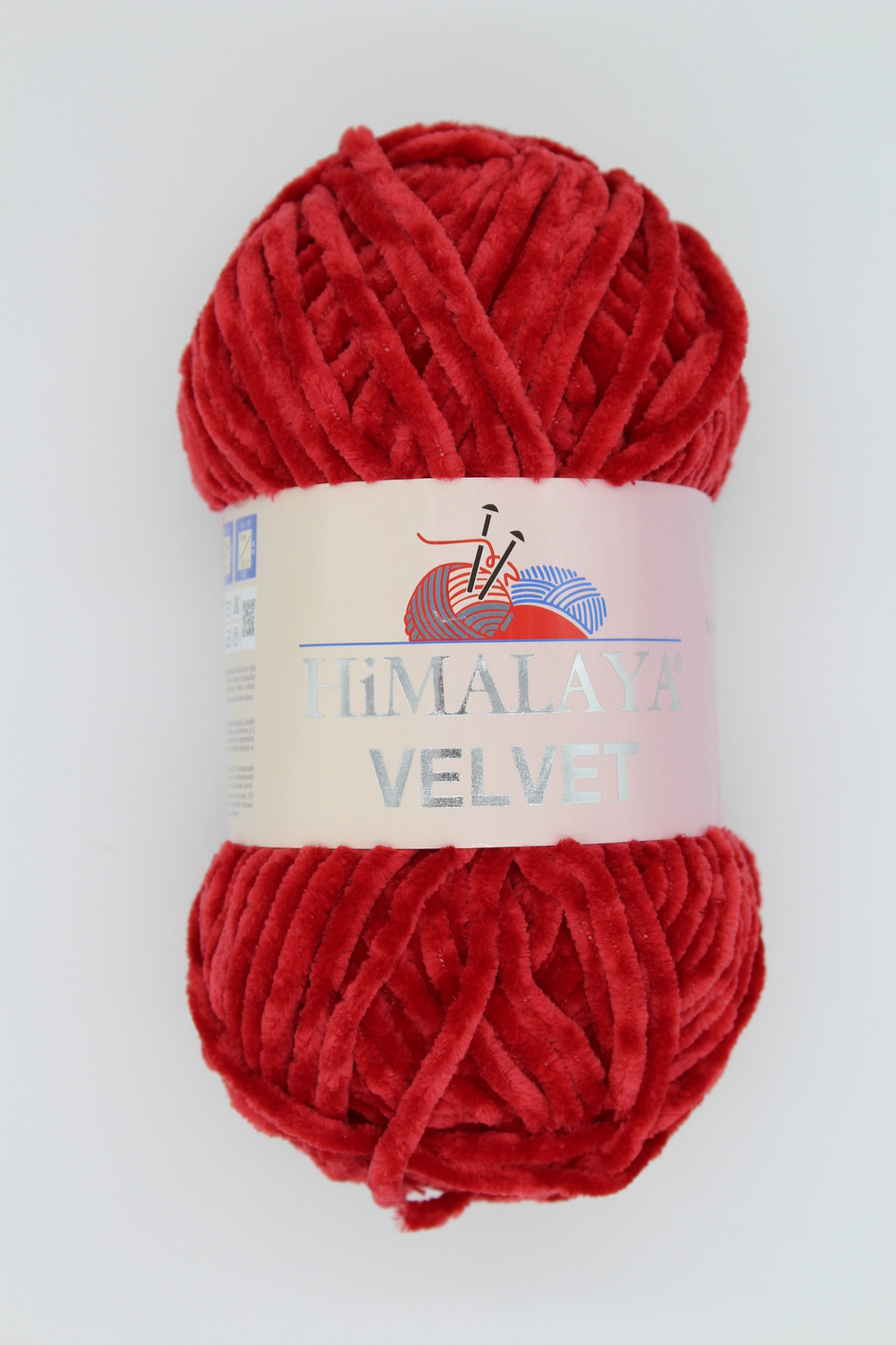 Пряжа "Velvet" 90052 Тёмно-красный