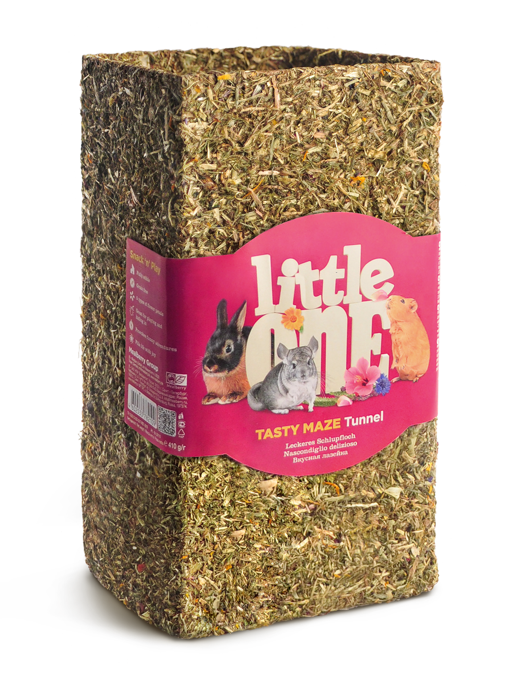 Little one лакомство-игрушка для всех видов грызунов туннель вкусная лазейка