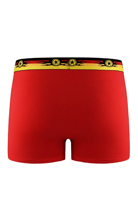 Мужские трусы BB33 Белый-Голубой-Красный