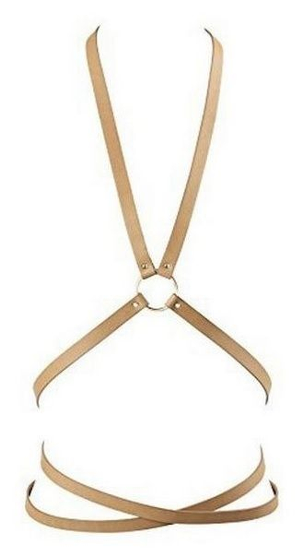 Коричневая портупея MAZE Multi-Way Body Harness (Цвет: коричневый)