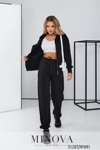 Костюм 691-черный Minova