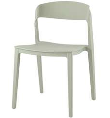 Стул Moris пластик серо-зеленый