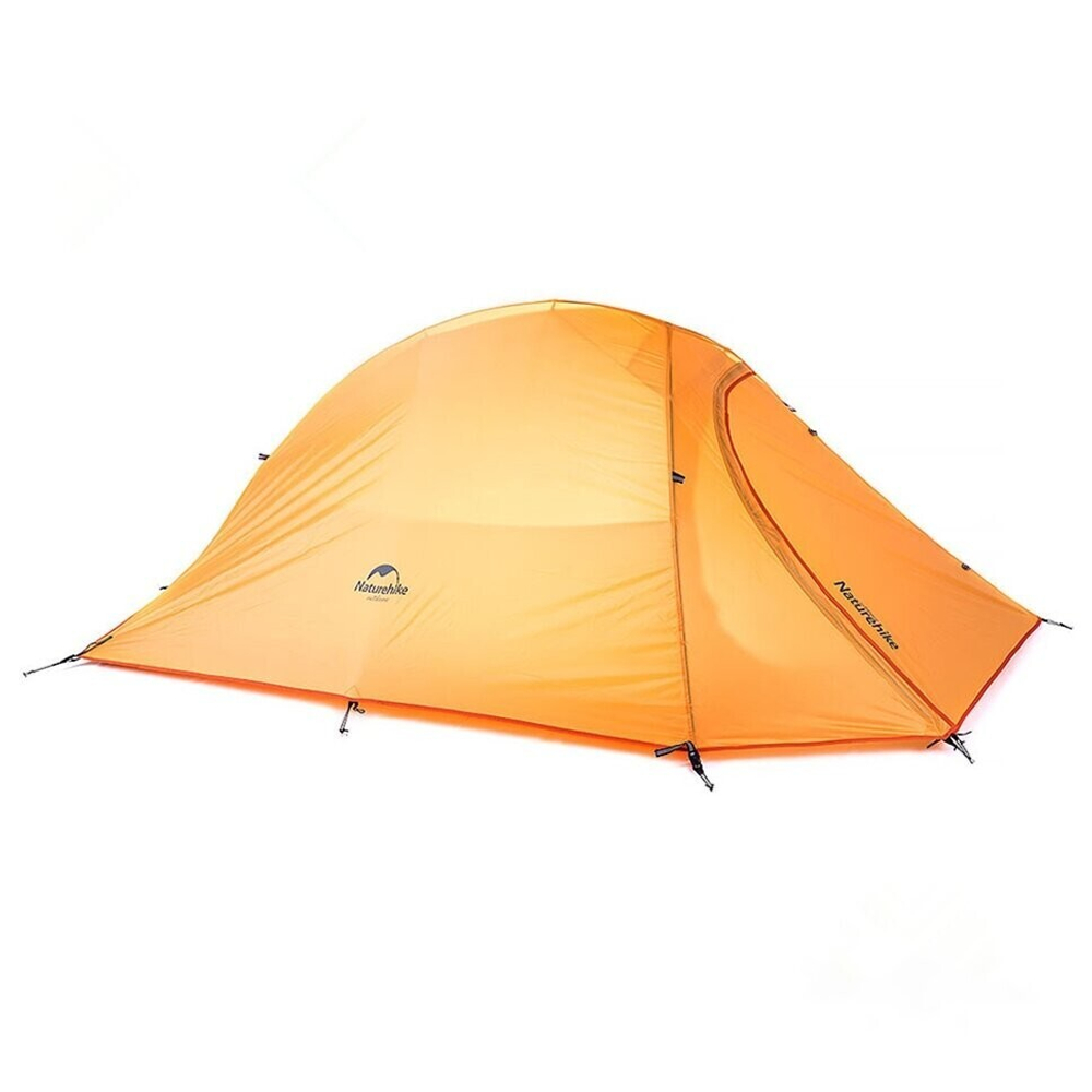 Палатка туристическая Naturehike Cloud Up 3 210T NH18T030-T трехместная с ковриком, зеленый, 6927595730621