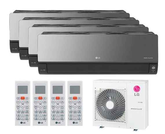 Мульти сплит-система LG 4 x AC09BK.NSJR / MU4R27