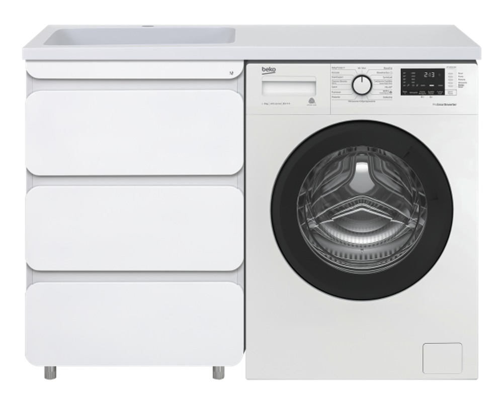 Тумба напольная Чегет-55 напольная 3ящ. под стиральную машину Misty